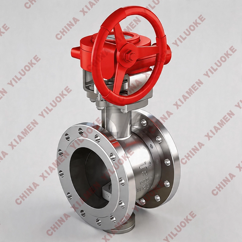 V‑Port Ball Valve Manual Operated V‑Port Ball Valve with Flanged Ends